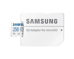 Samsung Storage Devices|EVO Plus microSDXC 256GB & SD adapter - Flash Memory Card