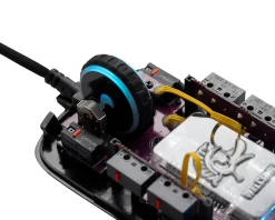 Ducky Mice & Accessories|Feather Black & White Ultralight Gaming Mouse - Omron 60M Micro