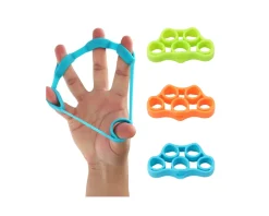 MaxMount Mice & Accessories|Finger Trainer in Silicone - Wrist/Grip Trainer - 3 + 4 + 5kg (3-pack)