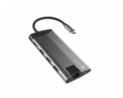 Natec Cables & Adapters|Fowler Plus Hub USB-C Multiport Adapter 8 in 1 - USB-hub