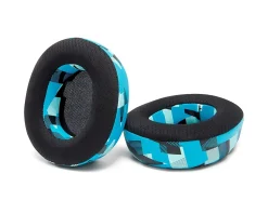 Wicked Cushions Headsets & Audio|FreeZe Nova Pro Wireless Ear Cushions - Cyan Prism
