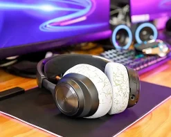 Wicked Cushions Headsets & Audio|FreeZe Nova Pro Wireless Ear Cushions - Gold Marble