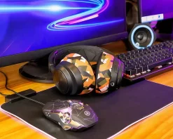 Wicked Cushions Headsets & Audio|FreeZe Nova Pro Wireless Ear Cushions - Orange Prism