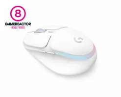 Logitech Mice & Accessories|G705 Lightspeed Wireless Gaming Mouse - Off White