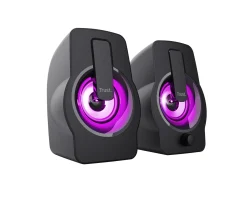 Trust Headsets & Audio|Gemi RGB 2.0 Speaker Set - Black