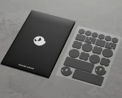 GHOSTGLIDES Mice & Accessories|GHOSTGRIPS - Universal Grips for Mice and Keyboards - Black Heavy
