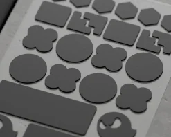 GHOSTGLIDES Mice & Accessories|GHOSTGRIPS - Universal Grips for Mice and Keyboards - Black Heavy