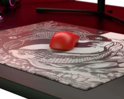 Superglide Mousepad|Glass Mousepad - XL - Nachocustomz x Fresh Reviews - Limited Edition