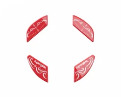 Superglide Mice & Accessories|Glass Skates for Finalmouse Starlight 12 M/S / UL2 - Red Arrow