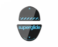 Superglide Mice & Accessories|Glass Skates for Logitech G303 Shroud Edition - Black