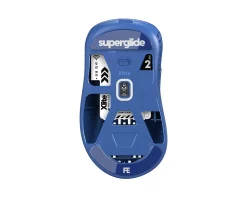 Superglide Mice & Accessories|Glass Skates for Pulsar Xlite Series - Classic Blue