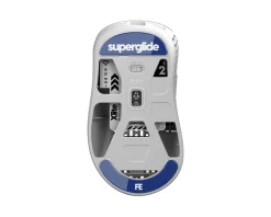 Superglide Mice & Accessories|Glass Skates for Pulsar Xlite Series - Classic Blue