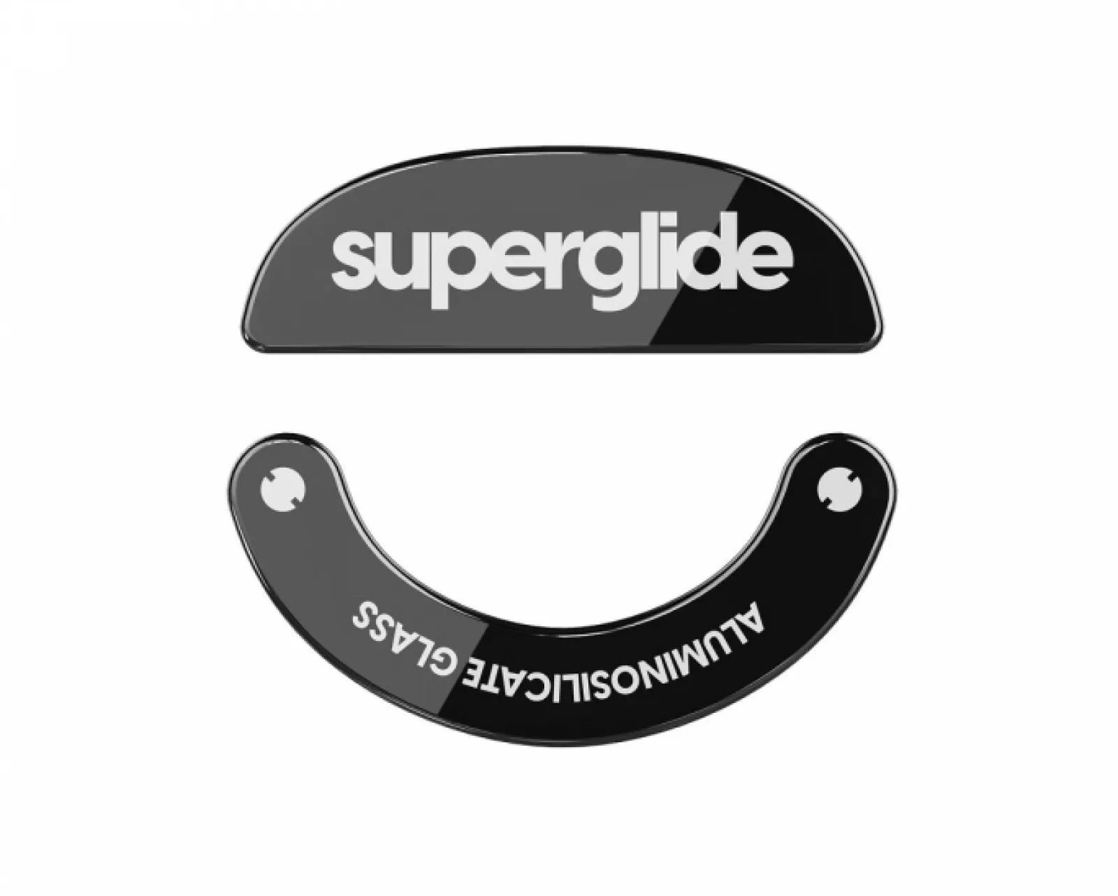 Superglide Mice & Accessories|Glass Skates Type-S for Pulsar X2 Series - Black