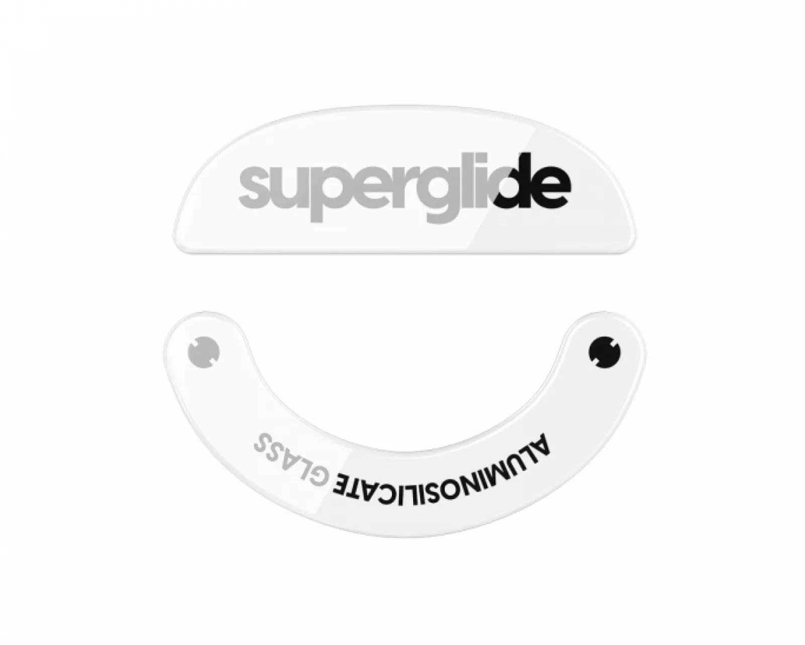 Superglide Mice & Accessories|Glass Skates Type-S for Pulsar X2 Series - White