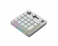 Glorious Keyboards & Accessories|GMMK Numpad - Wireless Numpad Hotswap - White Ice