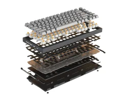 Glorious Keyboards & Accessories|GMMK Pro 75% Barebone ANSI Black Slate