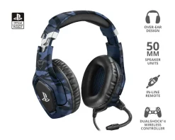 Trust Playstation|GXT 488 Forze PS4/PS5 Gaming Headset Camo Blue