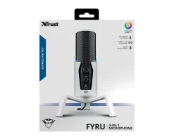 Trust Playstation|Streaming & Recording|GXT 258W Fyru USB 4-in-1 Streaming Microphone PS5