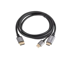 Lanberg Cables & Adapters|HDMI to DisplayPort Cable 4K Black - 1.8m