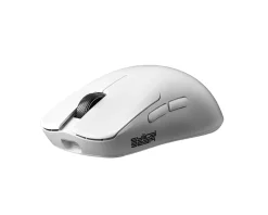 SyLical Gear Mice & Accessories|HELIX 8K Wireless Gaming Mouse - White [Black Scroll-Wheel]