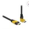 Delock Cables & Adapters|High Speed HDMI-Cable 2.1 Upwards angled - Black - 3m
