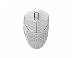 G-Wolves Mice & Accessories|HTR 8K Wireless Honeycomb Gaming Mouse - White