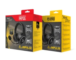 Steelplay Headphones|Headsets & Audio|Impulse Bluetooth Headset - Black Wireless Headset
