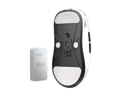 Lamzu Mice & Accessories|INCA Wireless Gaming Mouse - White