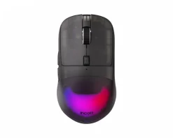 Ironcat Mice & Accessories|Incott HPC02MPro 2K Hot Swap Gaming Mouse - Transparent Black