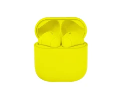 Happy Plugs Headphones|Joy True Wireless In-Ear Headphones - Neon Yellow