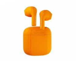 Happy Plugs Headphones|Joy True Wireless In-Ear Headphones - Orange