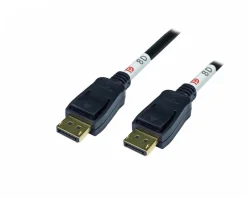 Deltaco Cables & Adapters|8K 2.1 DisplayPort Cable - 0.5 m
