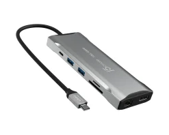 j5create Cables & Adapters|Storage Devices|4K60 Elite USB-C Triple-Monitor 10Gbps Mini Dock