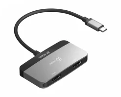 j5create Cables & Adapters|8K USB-C to Dual HDMI Display Adapter