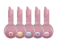 Razer Headphones|Headsets & Audio|Kraken Kitty Edition BT V2 Bluetooth Headset - Quartz