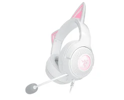Razer Headsets & Audio|Kraken Kitty V2 USB Headset Chroma RGB - White