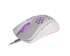 Genesis Mice & Accessories|Krypton 555 Ultralight RGB Gaming Mouse - White