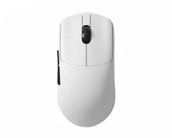 Lethal Gaming Gear Mice & Accessories|LA-1 Superlight - Wireless Gaming Mouse - White [Batch with Small Side Flex]