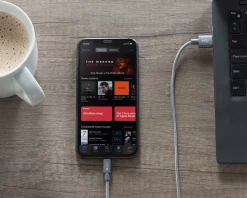 Natec Cables & Adapters|Cables & Adapters For Mobile|Lightning MFi Cable Nylon - Lightning to USB (1.5 m) Gray