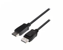 Deltaco Cables & Adapters|LSZH DisplayPort 8K Cable - Black 1m