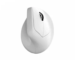 Keychron Mice & Accessories|M5 8K Wireless Ergonomic Mouse - White