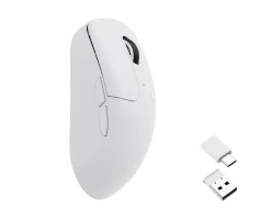 Keychron Mice & Accessories|M2 Wireless Gaming Mouse - White