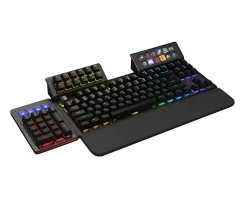 Mountain Streaming & Recording|MacroPad Streaming and Content Creation Controller [Tactile 55] - Black