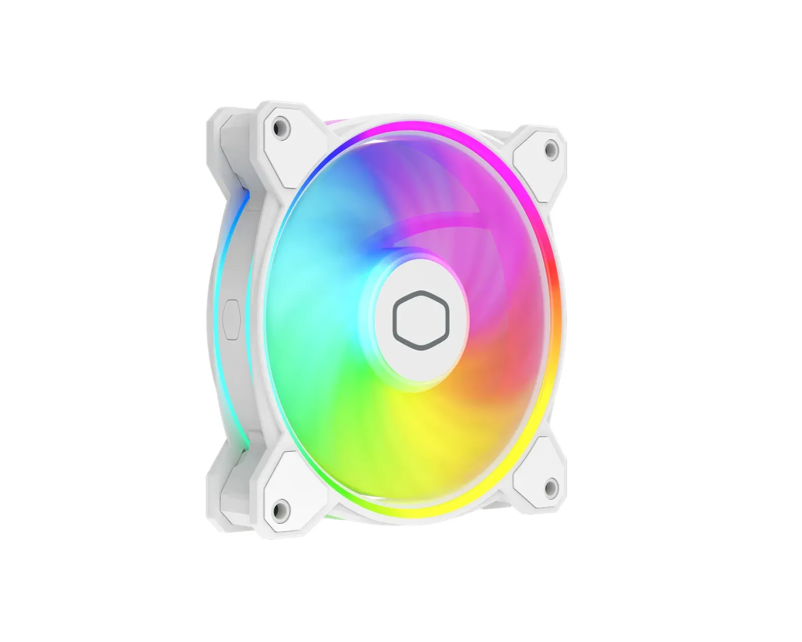 Cooler Master Computer Components|MasterFan MF120 Halo2 - White