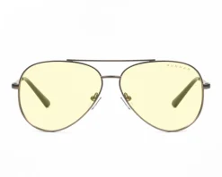 Gunnar Optiks Gaming Eyewear|Maverick - Gunmetal - Amber