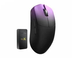 Lamzu Mice & Accessories|MAYA X Wireless Gaming Mouse - Purple Shadow
