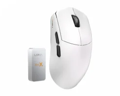 Lamzu Mice & Accessories|MAYA X Wireless Gaming Mouse - White