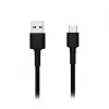 Xiaomi Cables & Adapters For Mobile|Cables & Adapters|Mi Type-C Braided Cable - 1m - Black USB-A to USB-C