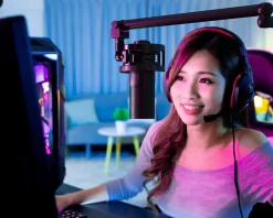 Streamplify Headsets & Audio|MIC Pro - RGB Microphone - Black