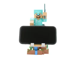 Cable Guys Phone Holders|Xbox|Minecraft: Steve in Diamond Armor R.E.S.T Phone & Controller Holder